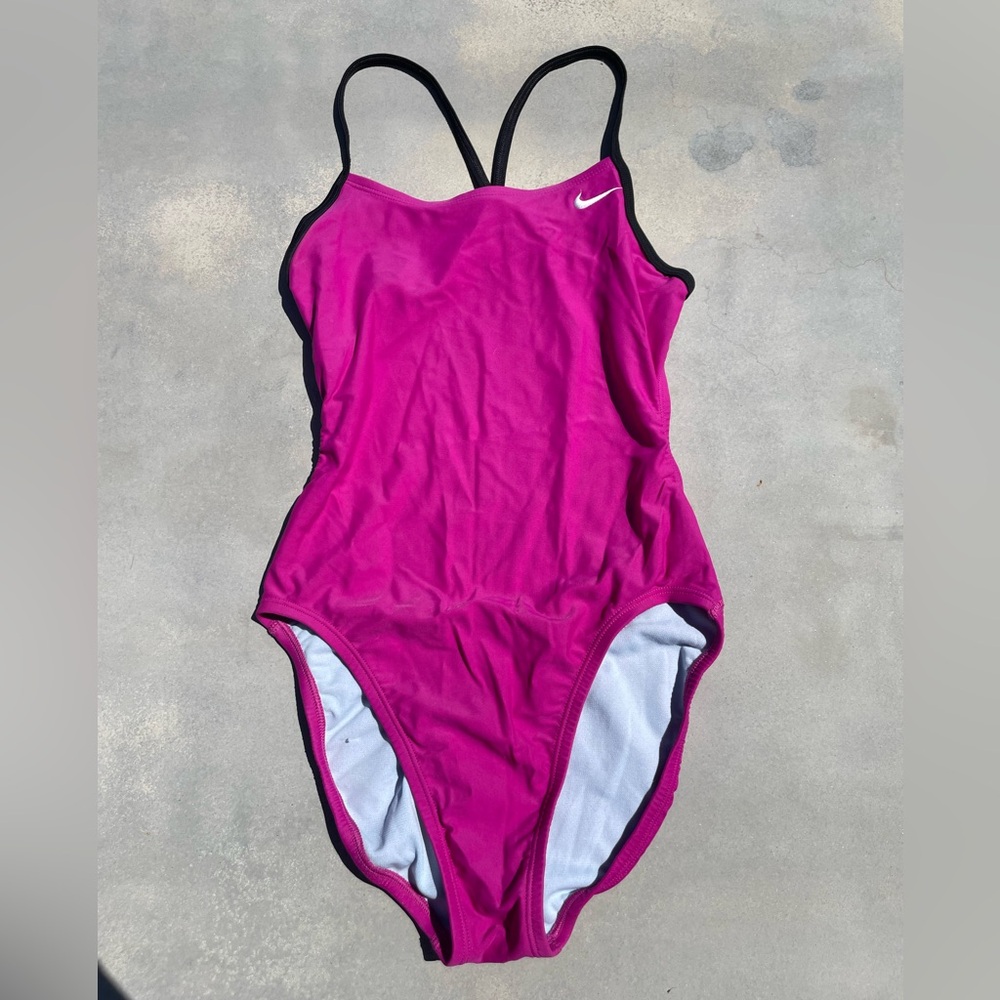 Nike Magenta Swimsuit